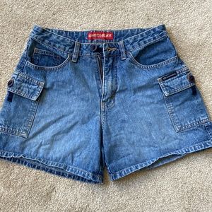 Union Bay- Thrifted Vintage Jean Shorts, 5” inseam (29)